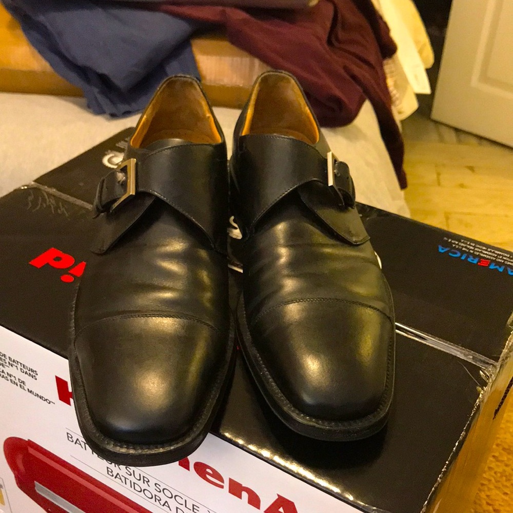 Salvatore Ferragamo Monk Strap Loafer 10